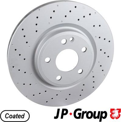 JP Group 1363108900 - Brake Disc autospares.lv