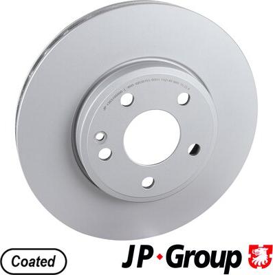 JP Group 1363108800 - Brake Disc autospares.lv