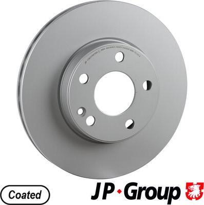 JP Group 1363108700 - Brake Disc autospares.lv