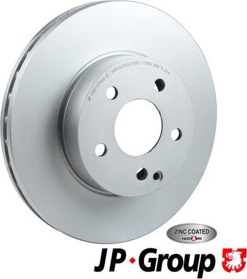 JP Group 1363107400 - Brake Disc autospares.lv