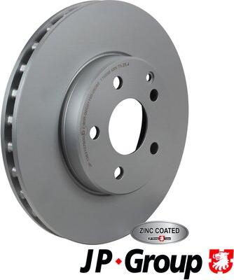 JP Group 1363107600 - Brake Disc autospares.lv