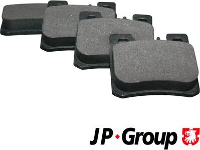 JP Group 1363700410 - Brake Pad Set, disc brake autospares.lv