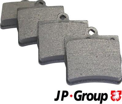 JP Group 1363700510 - Brake Pad Set, disc brake autospares.lv