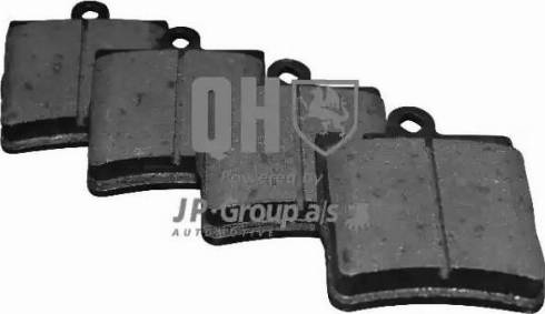 JP Group 1363700619 - Brake Pad Set, disc brake autospares.lv