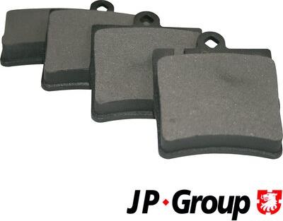 JP Group 1363700610 - Brake Pad Set, disc brake autospares.lv