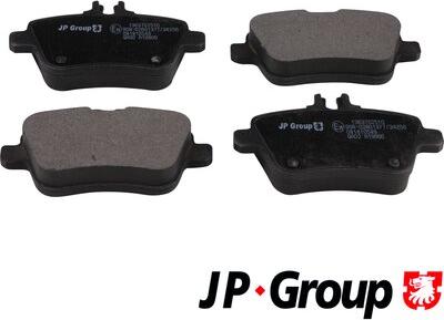 JP Group 1363702510 - Brake Pad Set, disc brake autospares.lv