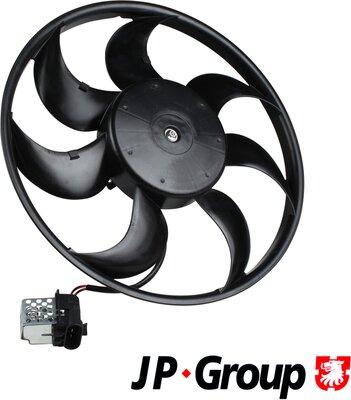 JP Group 1299101000 - Fan, radiator autospares.lv