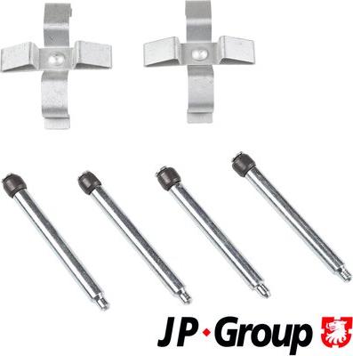 JP Group 1264005410 - Accessory Kit for disc brake Pads autospares.lv