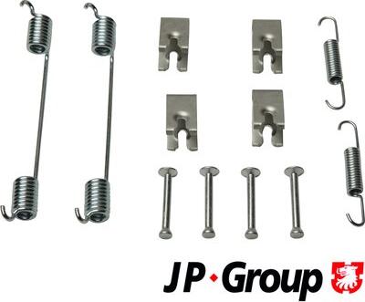 JP Group 1264003410 - Accessory Kit, brake shoes autospares.lv