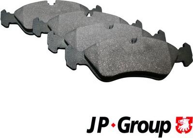 JP Group 1263600910 - Brake Pad Set, disc brake autospares.lv