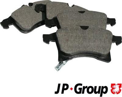 JP Group 1263600410 - Brake Pad Set, disc brake autospares.lv