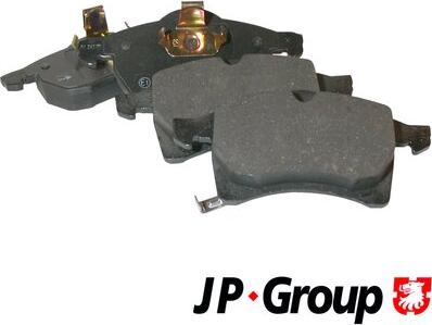 JP Group 1263600310 - Brake Pad Set, disc brake autospares.lv