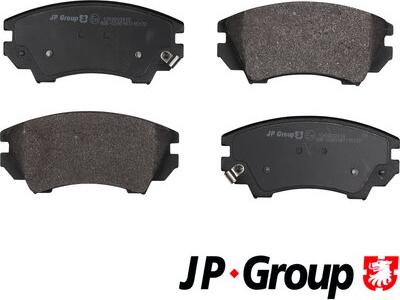 JP Group 1263602410 - Brake Pad Set, disc brake autospares.lv