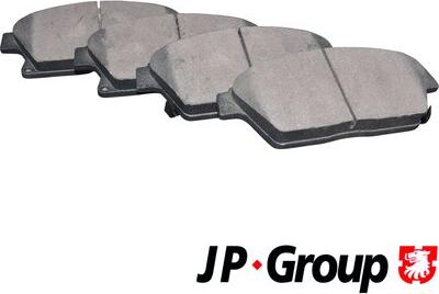 JP Group 1263602610 - Brake Pad Set, disc brake autospares.lv