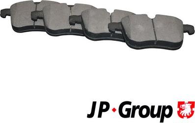 JP Group 1263602010 - Brake Pad Set, disc brake autospares.lv