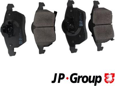 JP Group 1263602810 - Brake Pad Set, disc brake autospares.lv