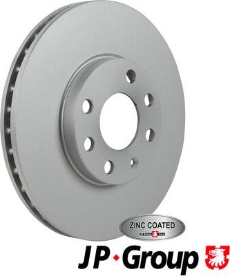 JP Group 1263105100 - Brake Disc autospares.lv