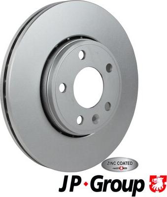 JP Group 1263106200 - Brake Disc autospares.lv