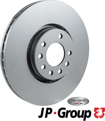 JP Group 1263100500 - Brake Disc autospares.lv