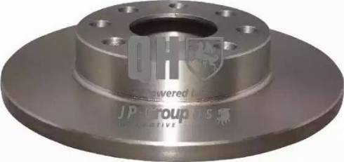 JP Group 1263101009 - Brake Disc autospares.lv