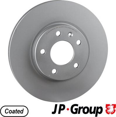 JP Group 1263107000 - Brake Disc autospares.lv