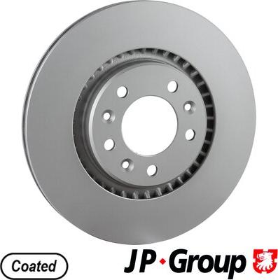 JP Group 1263204800 - Brake Disc autospares.lv