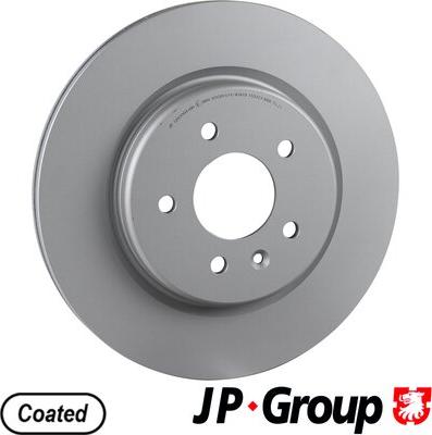 JP Group 1263204700 - Brake Disc autospares.lv