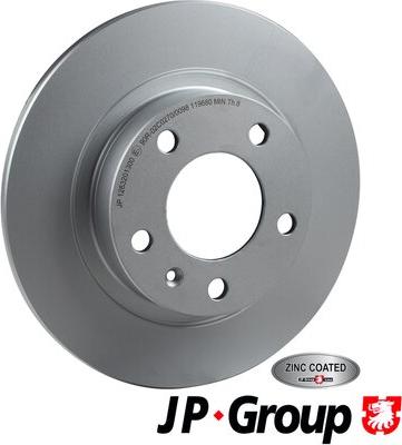 JP Group 1263201300 - Brake Disc autospares.lv