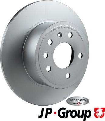 JP Group 1263203100 - Brake Disc autospares.lv