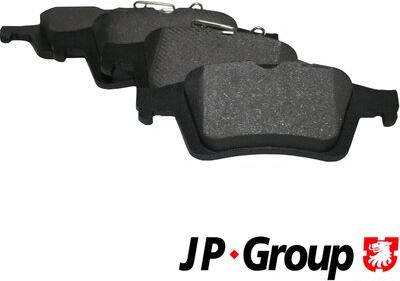 JP Group 1263700610 - Brake Pad Set, disc brake autospares.lv