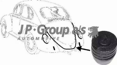 JP Group 8180150106 - Clip, trim / protective strip autospares.lv