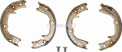 JP Group 3963900410 - Brake Shoe Set, parking brake autospares.lv