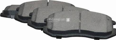 JP Group 3963600610 - Brake Pad Set, disc brake autospares.lv