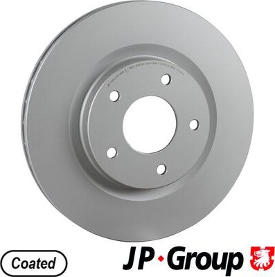 JP Group 3963101900 - Brake Disc autospares.lv