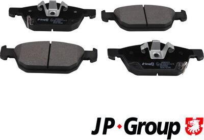 JP Group 3463604910 - Brake Pad Set, disc brake autospares.lv