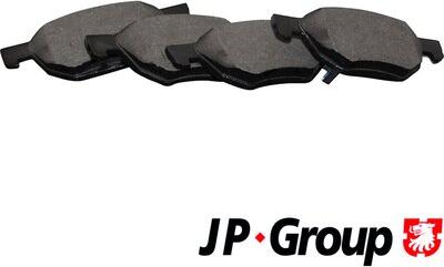 JP Group 3463600910 - Brake Pad Set, disc brake autospares.lv