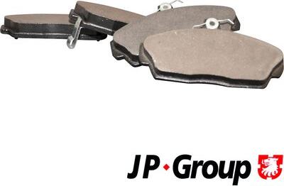 JP Group 3463600110 - Brake Pad Set, disc brake autospares.lv