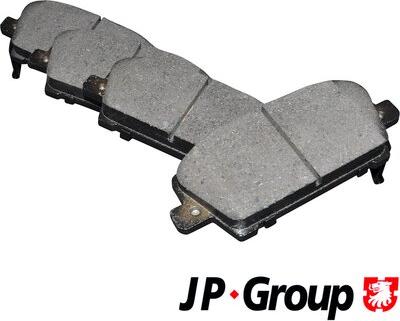 JP Group 3463601010 - Brake Pad Set, disc brake autospares.lv