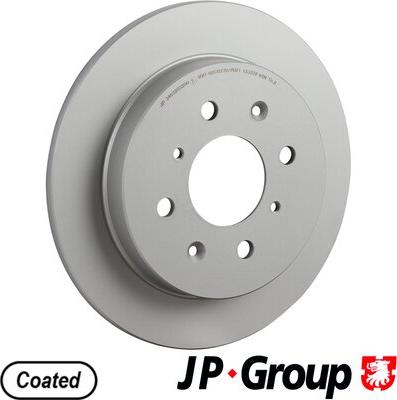 JP Group 3463203200 - Brake Disc autospares.lv