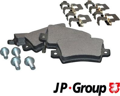 JP Group 3463700310 - Brake Pad Set, disc brake autospares.lv