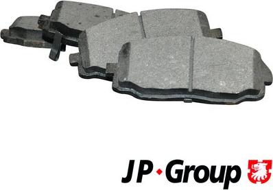 JP Group 3563600510 - Brake Pad Set, disc brake autospares.lv