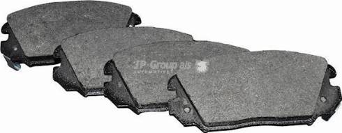 JP Group 3563601510 - Brake Pad Set, disc brake autospares.lv