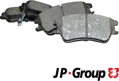 JP Group 3563601010 - Brake Pad Set, disc brake autospares.lv