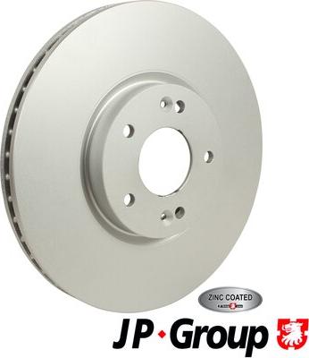 JP Group 3563101500 - Brake Disc autospares.lv