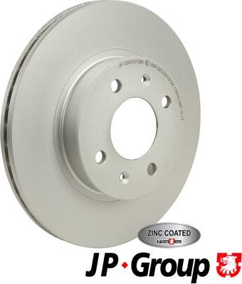 JP Group 3563101300 - Brake Disc autospares.lv