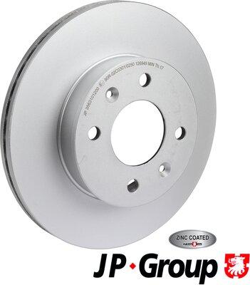 JP Group 3563101200 - Brake Disc autospares.lv