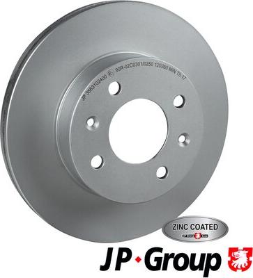 JP Group 3563102400 - Brake Disc autospares.lv