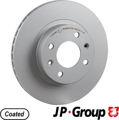 JP Group 3563102800 - Brake Disc autospares.lv