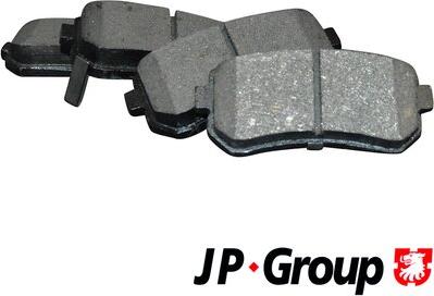 JP Group 3563700610 - Brake Pad Set, disc brake autospares.lv