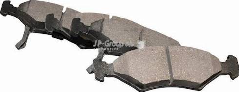 JP Group 3663600110 - Brake Pad Set, disc brake autospares.lv